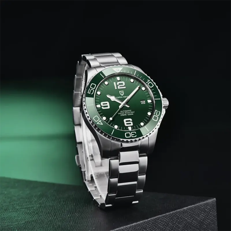 Pagani Design HydroConquest Green Dial Men's Watch-  PD-1702
